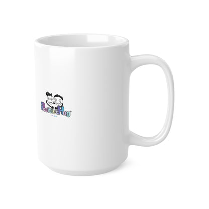 "Cute AF!" Kawaii Pastel Ceramic Coffee Mug | 11oz & 15oz | PositiveHug