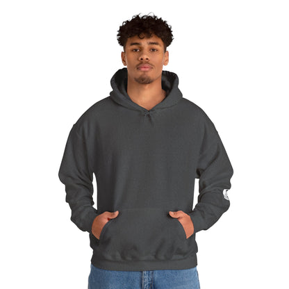 'Hey Bro, The Strong Cry Too. It's Okay! ' Comfortable Unisex Heavy Blend Hoodie with Cool Graphics - By PositiveHug