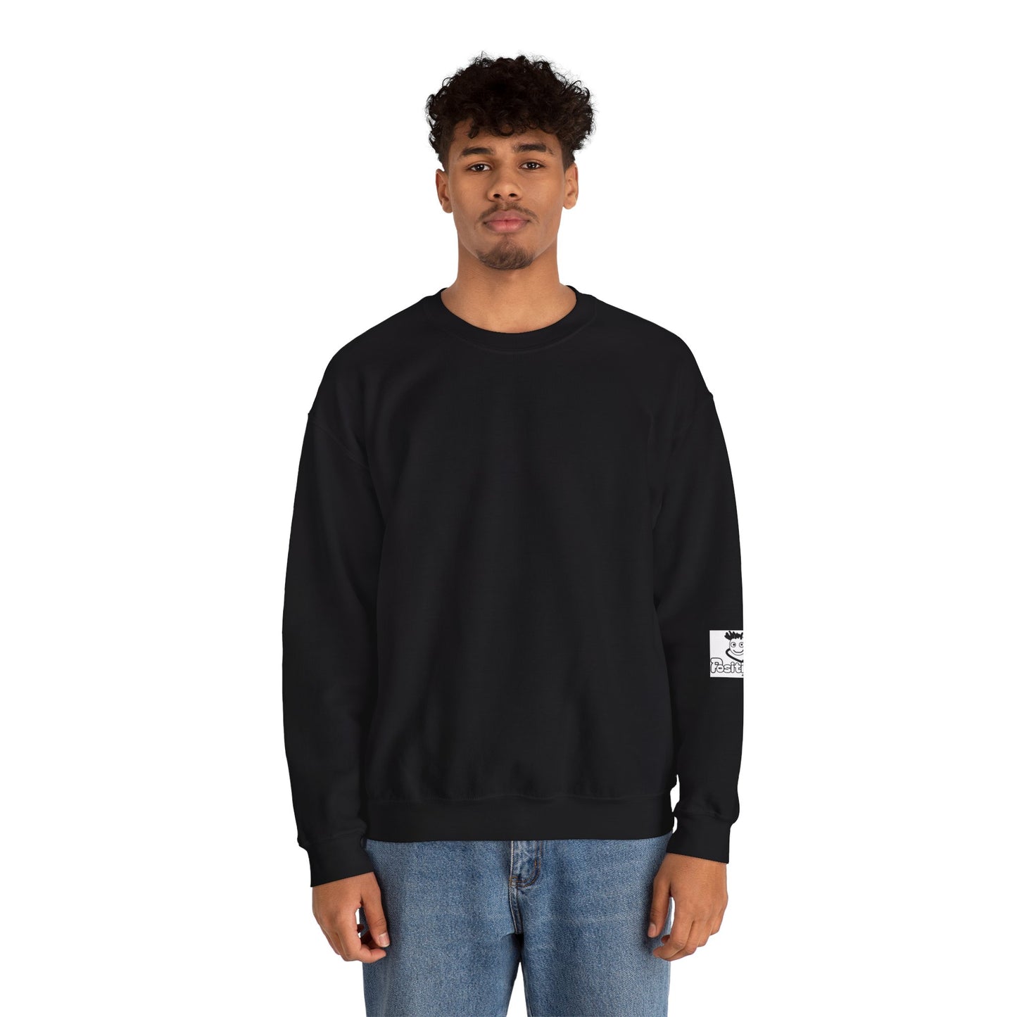 'Hey Bro, The strong cry too! It's Okay x' Crewneck Sweatshirt by PositiveHug